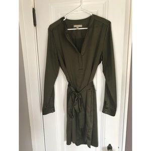 Banana Republic Emerald Green Dress